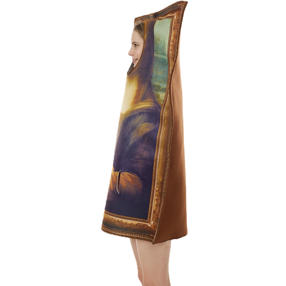 Halloween Party Performance The Mona Lisa {Choose Second Option for Adult Costume}