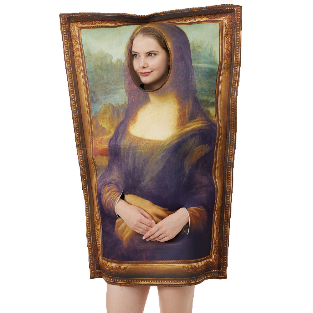 Halloween Party Performance The Mona Lisa {Choose Second Option for Adult Costume}