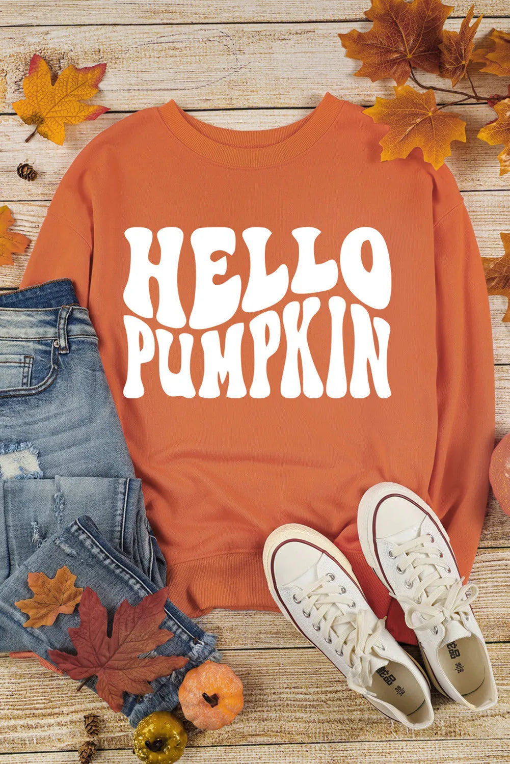 Hello Pumpkin Sweat Shirt