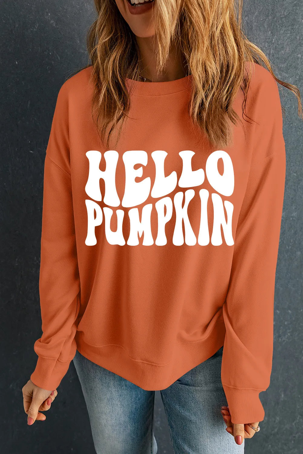 Hello Pumpkin Sweat Shirt