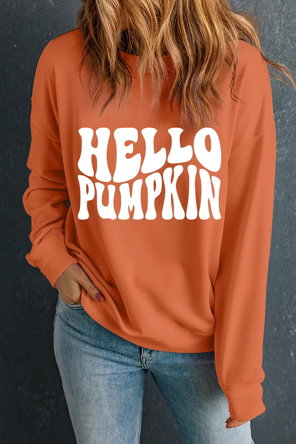 Hello Pumpkin Sweat Shirt