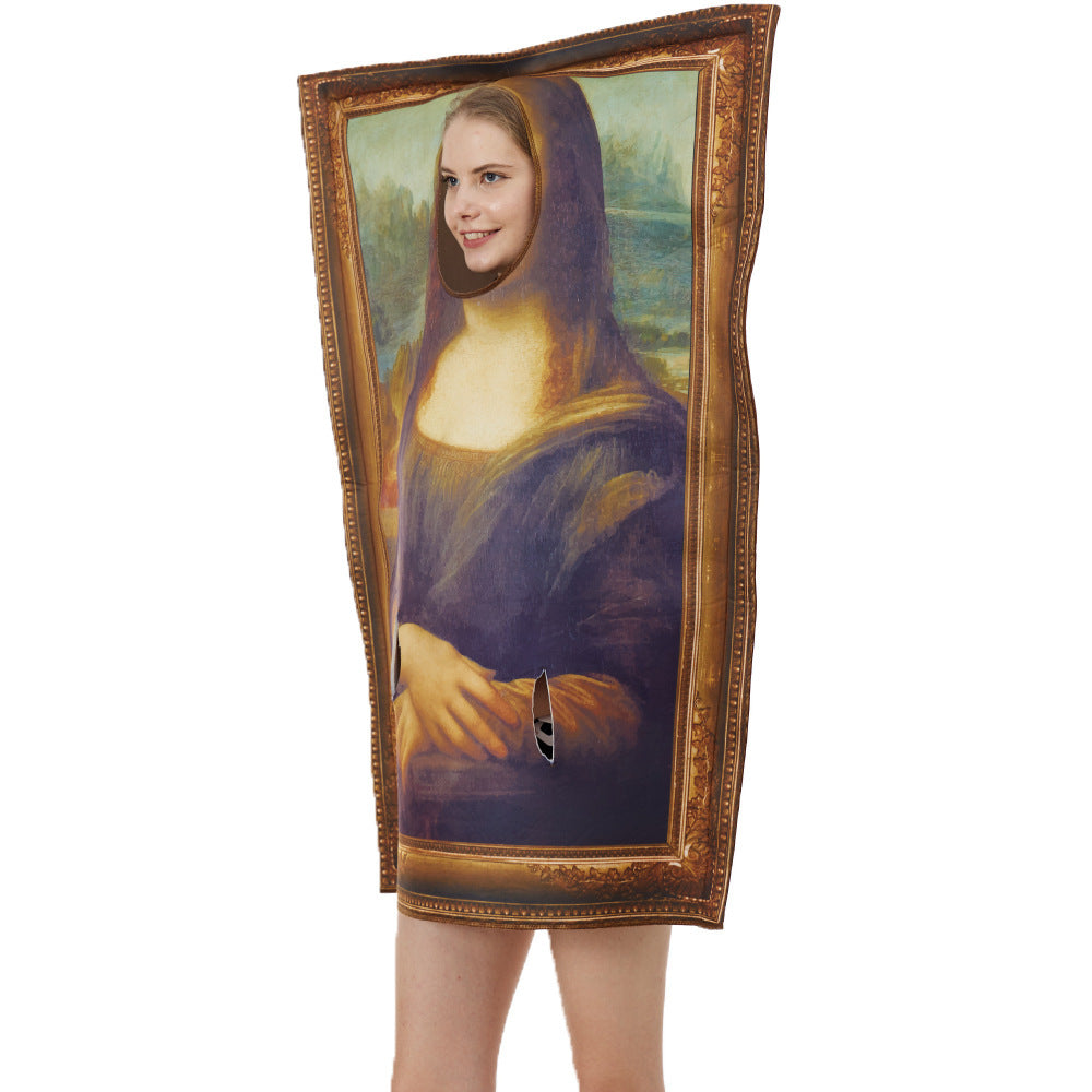 Halloween Party Performance The Mona Lisa {Choose Second Option for Adult Costume}